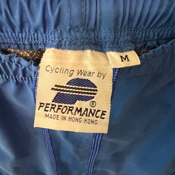 Cycling Wear by Performance Size Medium Biking Pants Blue Gore Tex Zippered Legs - Picture 3 of 7